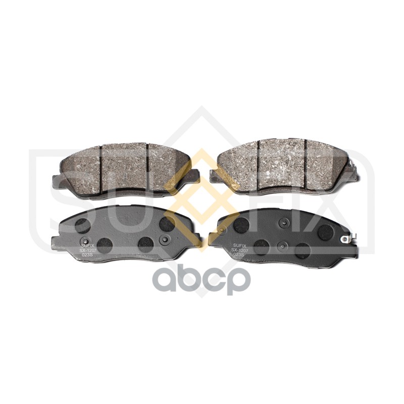 Колодки Тормозные Передние Hyundai Santa Fe 06, Kia Sorento 09 Sx-1207 SUFIX арт. SX-1207