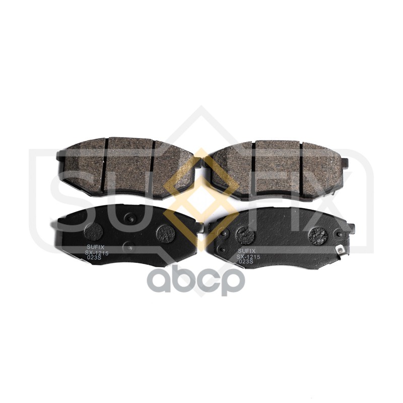 Колодки Тормозные Дисковые | Перед Прав/Лев | SUFIX арт. SX1215