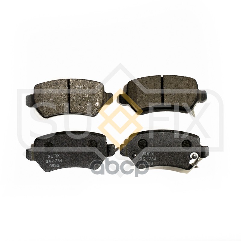 Колодки Тормозные Дисковые | Зад Прав/Лев | SUFIX арт. SX1234