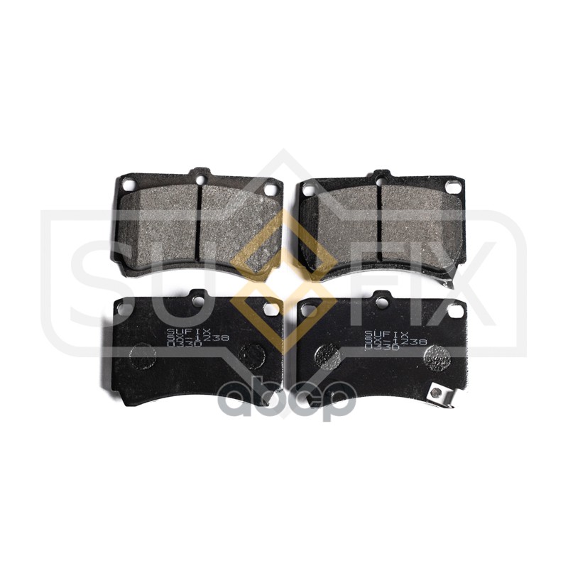 Колодки Тормозные Дисковые | Перед Прав/Лев | SUFIX арт. SX1238