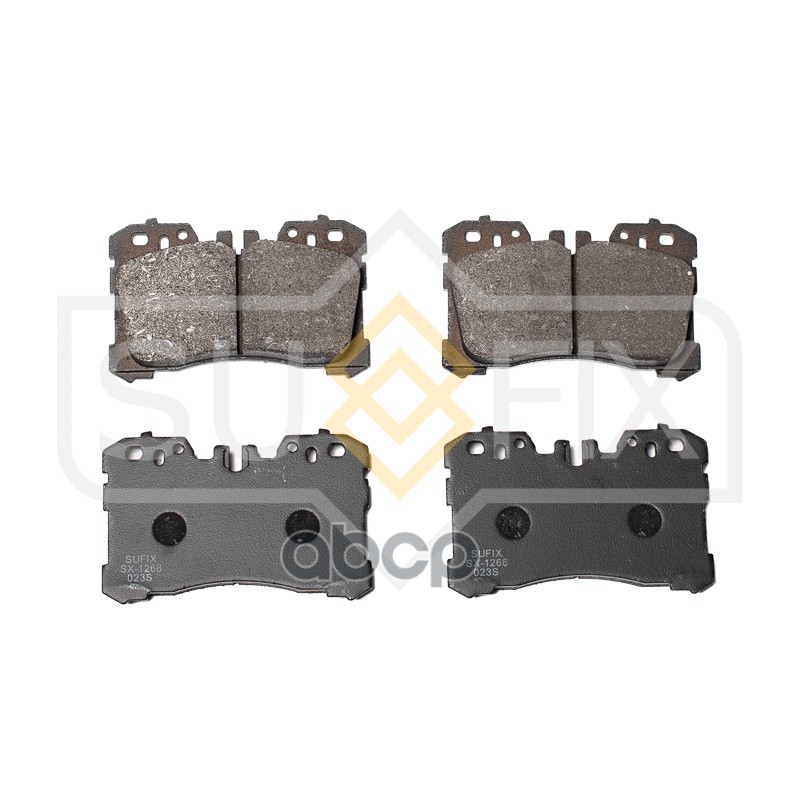 Колодки Тормозные Дисковые | Перед Прав/Лев | SUFIX арт. SX1266