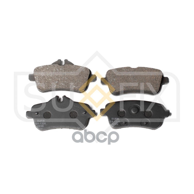 Колодки Тормозные Дисковые | Зад Прав/Лев | SUFIX арт. SX1326
