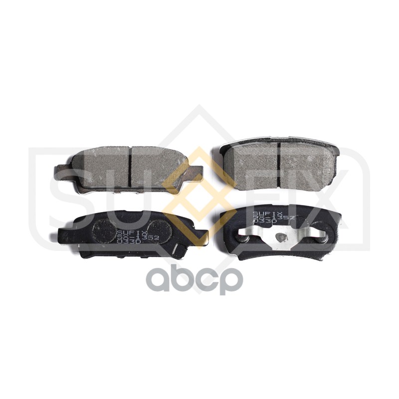 Колодки Тормозные Задние Mitsubishi Lancer(Cs)-X 1.5-2.0D 03 / Outlander 03 Sx-1352 SUFIX арт. SX-1352