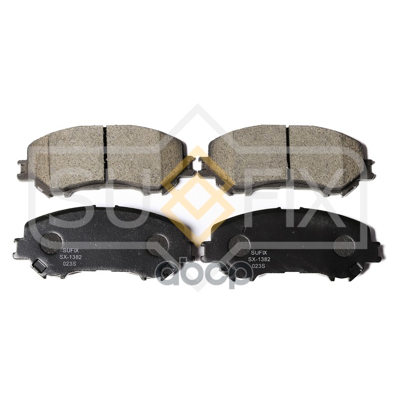 Колодки Тормозные Передние Nissan Qashqai(J11) 1.2-1.6D 13 Sx-1382 SUFIX арт. SX-1382