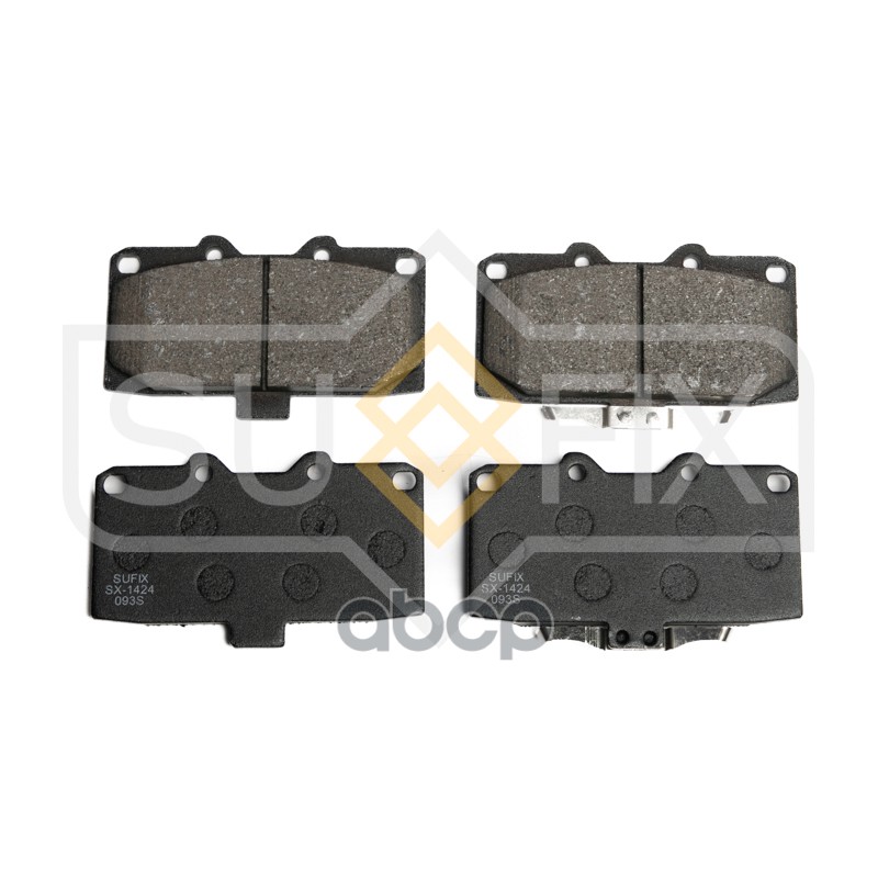 Колодки Тормозные Дисковые | Перед Прав/Лев | SUFIX арт. SX1424