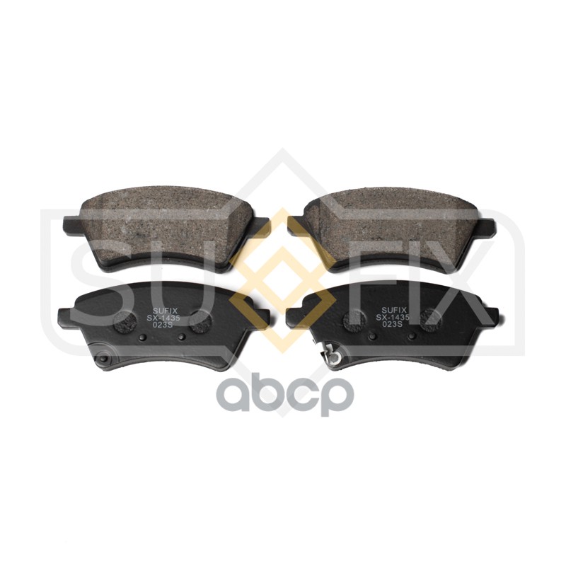 Колодки тормозные передние SUZUKI SX4 1.5, 1.6 06/06- Front SX-1435 SUFIX арт. SX-1435