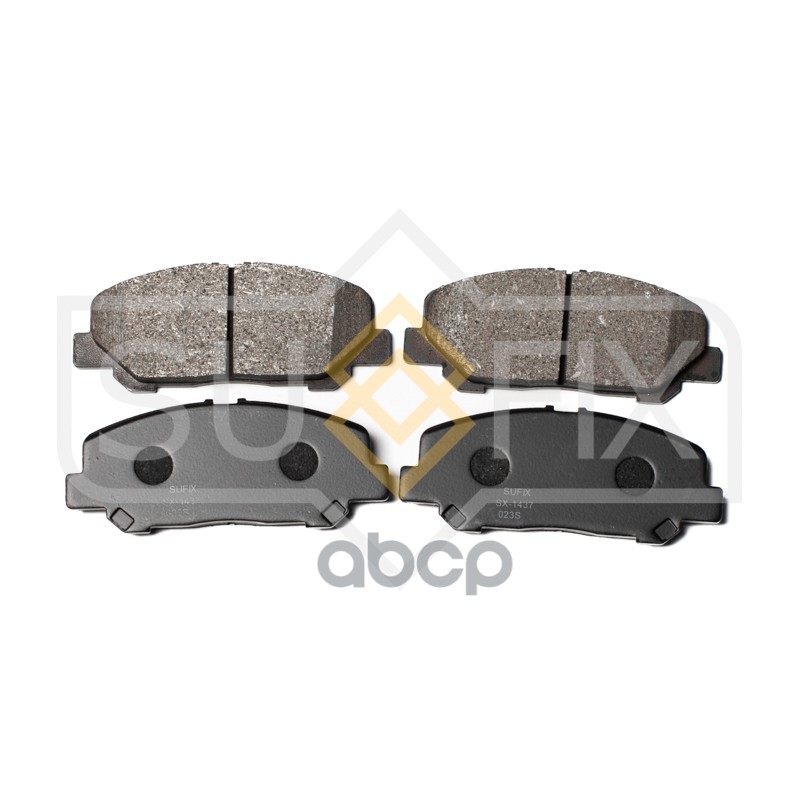 Колодки Тормозные Дисковые | Перед Прав/Лев | SUFIX арт. SX1437