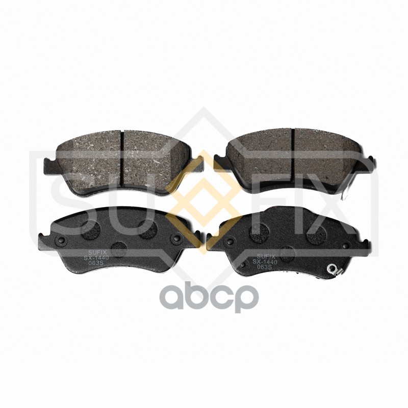 Колодки Тормозные Дисковые | Перед Прав/Лев | SUFIX арт. SX1440