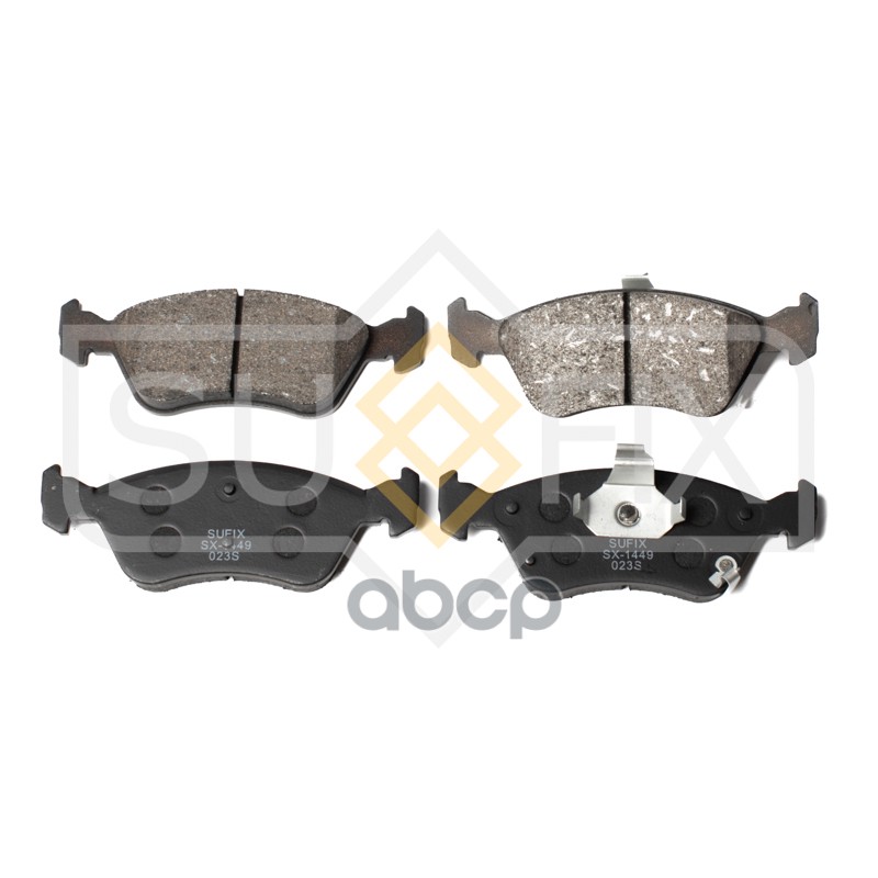 Колодки Тормозные Дисковые | Перед Прав/Лев | SUFIX арт. SX1449