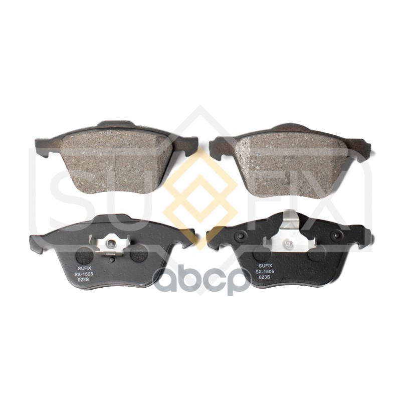 Колодки Тормозные Дисковые | Перед Прав/Лев | SUFIX арт. SX1505