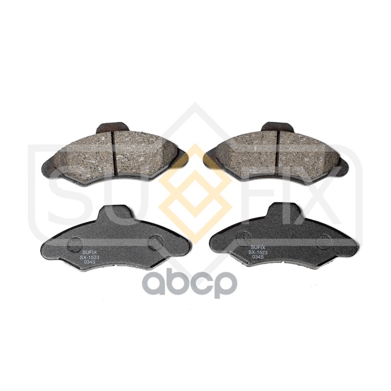 Колодки Тормозные Дисковые | Перед Прав/Лев | SUFIX арт. SX1523