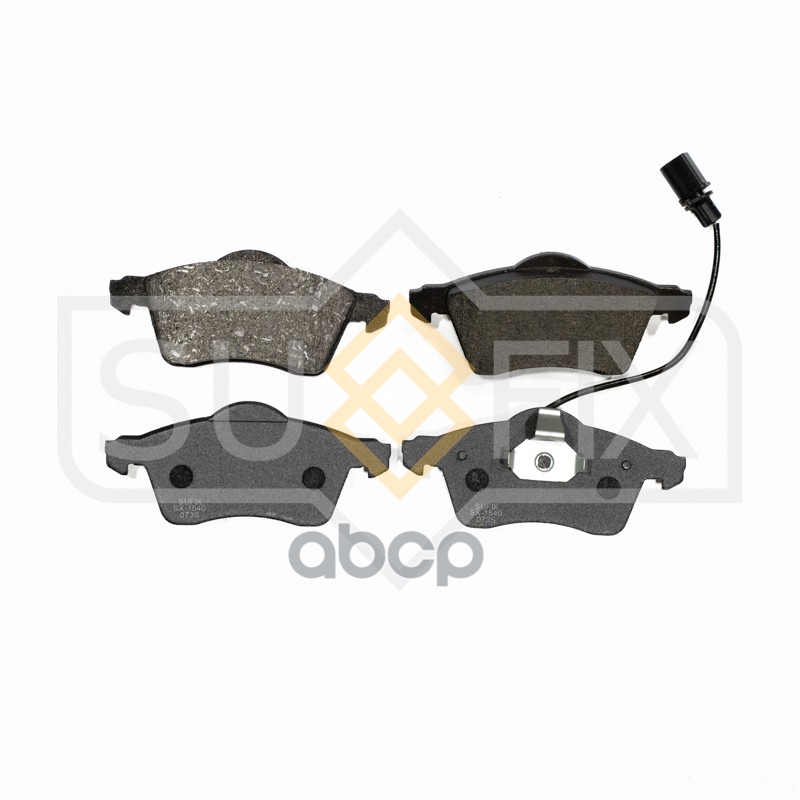 Колодки Тормозные Дисковые | Перед Прав/Лев | SUFIX арт. SX1540