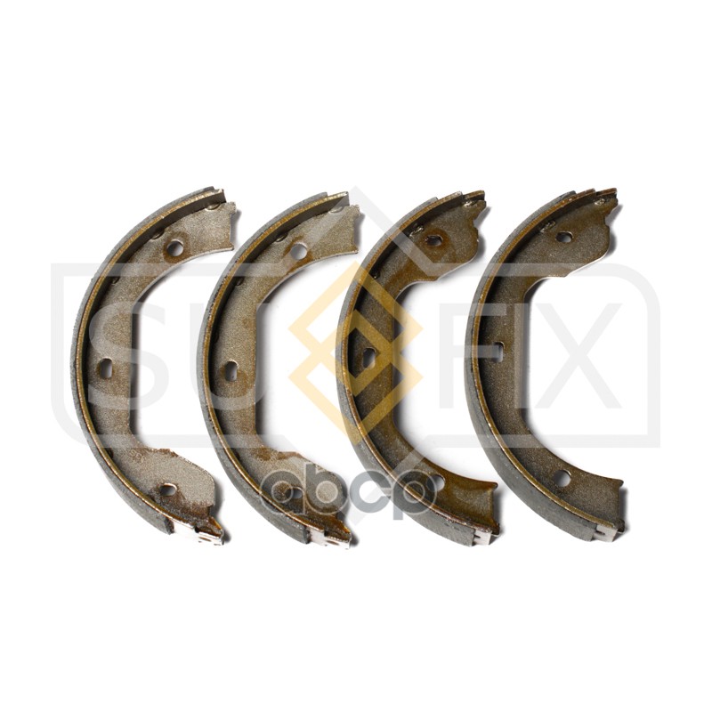 Колодки тормозные стояночные BMW 5(E60) 03 / 6(E63) 04 / 7(E65/F01) 02 / X3(E83) 03 / X5(E53/E70/F15) 00 / X6(E71/F16) 07, VW...