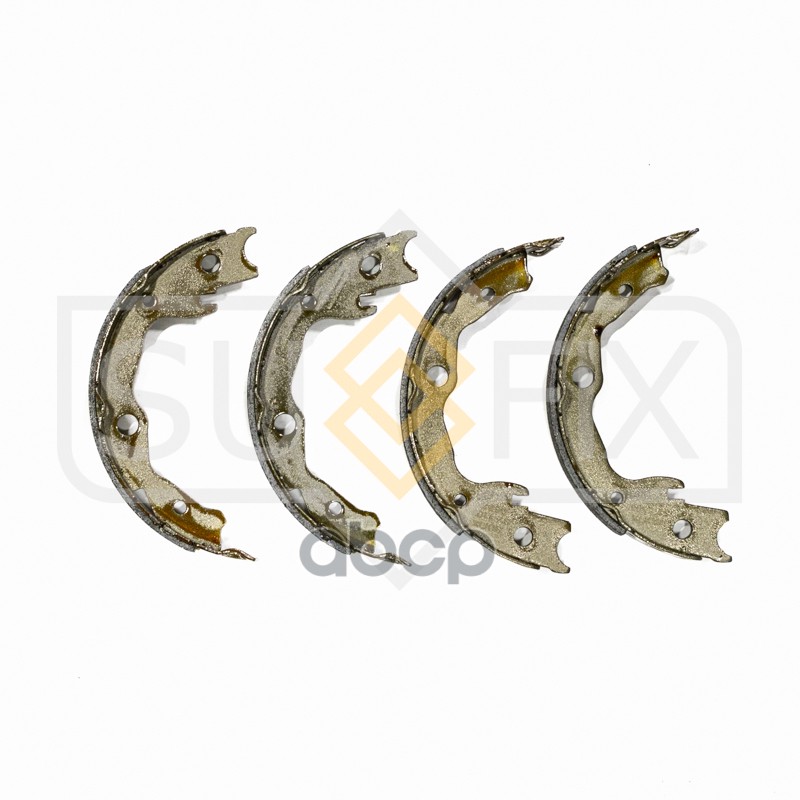 Колодки тормозные стояночные NISSAN Juke 13 / Qashqai(J10) 07 / Tiida(C11/C12) 07 / X-Trail(T31) 07, RENAULT Koleos I 08, TOY...