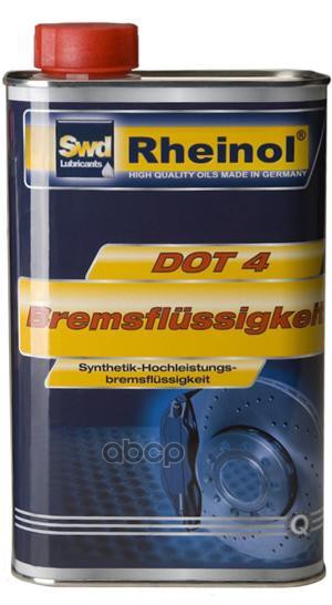 Тормозная жидкость Bremsflussigkeit DOT-4  1l SWD Rheinol арт. 30770,100