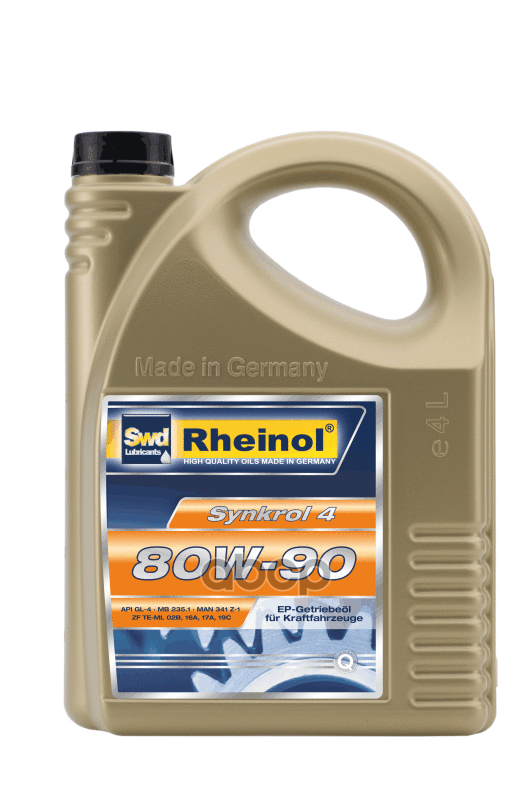 Транс. Масло Synkrol 4 80W90 Мин. (4Л) SWD Rheinol арт. 32525,480