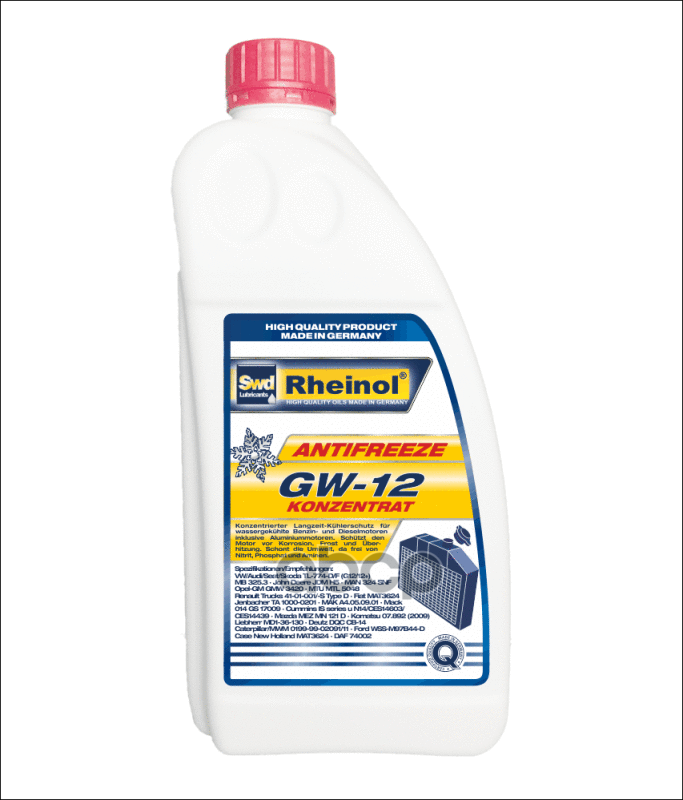 Концентрат GW-12 (-75) 1 5L SWD Rheinol арт. 39142,180