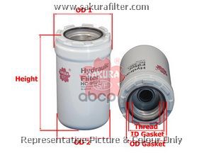 Фильтр гидравлический DONALDSON HC9901 Sakura арт. HC9901