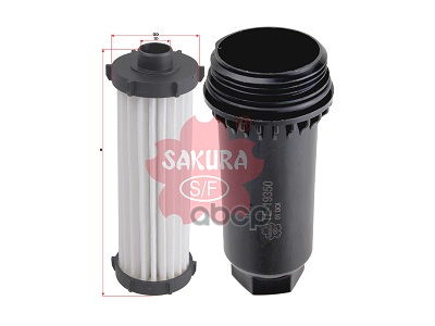 Фильтр трансмиссионный  FORD C-MAX  FOCUS  GALAXY  GRAND C-MAX Van  KUGA I  KUGA II (DM2)  MONDEO  S Sakura арт. te19350