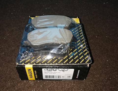 Колодки торм.дисковые HAGEN NISSAN MICRA III (K12) 03- (D1435) Sangsin brake арт. gp1564