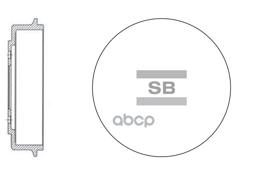 Барабан тормозной SANGSIN BRAKE SD1018 Sangsin brake арт. SD1018