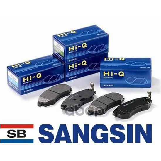 Колодки тормозные NISSAN PATROL (Y62)/ INFINITI QX56 10- задние SP1801 Sangsin brake арт. SP1801