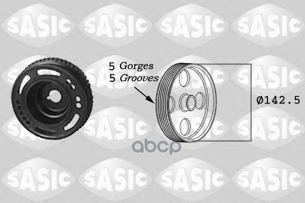 Шкив коленвала OPEL Astra G  Corsa C  Meriva  Signum  Tigra  Vectra C  Zafira Sasic арт. 2156013