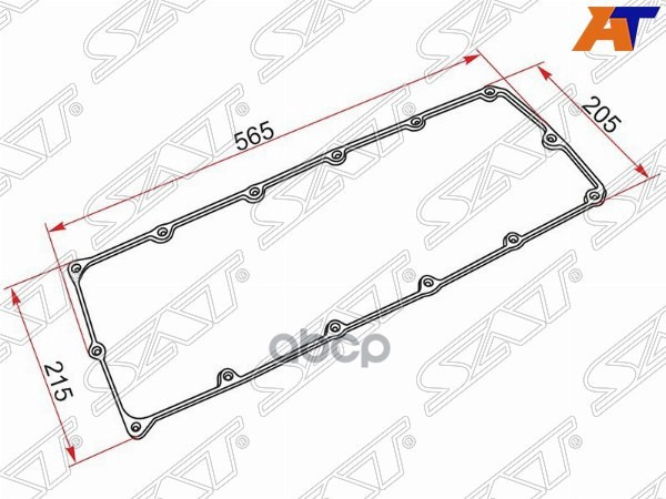 Прокладка клапанной крышки Isuzu ELF NMR 12- / D-MAX 02-12 4JJ1;4JJ1TCC;4JJ1TCN;4JJ1TCS;4JK1TCS;4JK1 Sat арт. K8-97945-338-0
