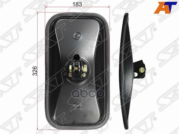 Зеркало (HYUNDAI/DAEWOO (326x183mm)) Sat арт. SL-748