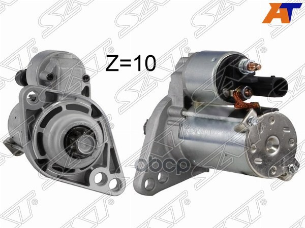 Стартер Audi A3 03-13 / Skoda Octavia 00-13 (1,1 kW/ Z=10/ восстановленный (вылит бендикса 53mm)) Sat арт. ST-02Z911023EX