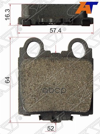 Колодки тормозные (Сзади) Toyota Crown 99-07 / Mark II 00-04 Sat арт. ST-04466-30130