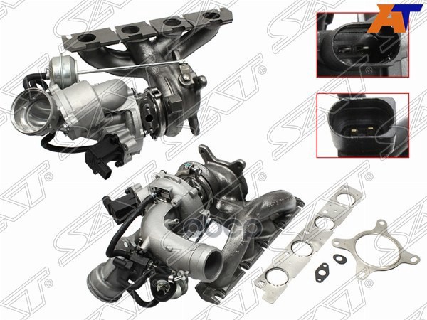 Турбина Audi A3 04-13 / Q3 11-19 AXX;BPY;BWA;CAWB;CBFA;CCTA;CCZA;CCZB Sat арт. ST-06J 145 713 K