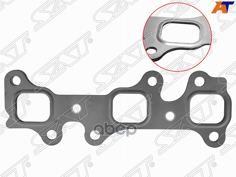Прокладка выпускного коллектора Toyota Camry (XV10) 90-96 / Lexus ES 91-96 3VZFE;4VZFE Sat арт. ST-100-0014