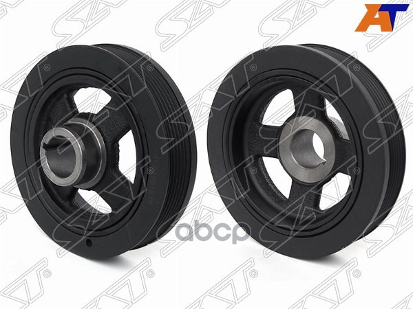 Шкив коленвала MITSUBISHI ASX 10-/LANSER 07-/OUTLANDER 06-/DELICA D5 07-/RVR 10-/PEUGEOT 4007 07- Sat арт. ST-1104A052