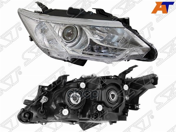 Фара Toyota Camry (XV50) 14-17 (Справа/ Галоген/ ДХО/ С электрокорректором) Sat арт. ST-112-1142RMLD-EM
