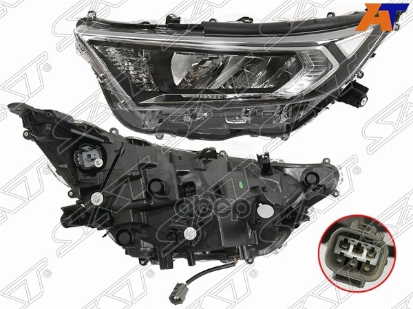 Фара Toyota RAV4 (XA50) 18- (Слева/ LED/ ДХО/ С электрокорректором) Sat арт. ST-112-1155LMLD-EM2