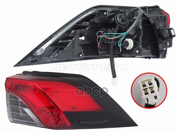 Фонарь задний Toyota RAV4 (XA50) 18- (Справа) Sat арт. ST-112-1950R-UE