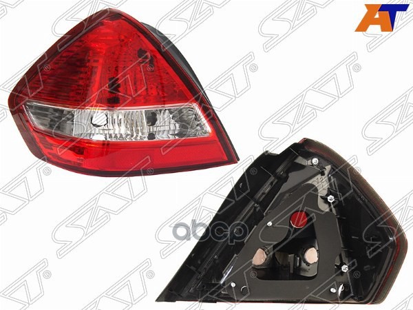 Фонарь задний Nissan Tiida 04-10 / Tiida Latio 04-07 (Слева/ 4D SED) Sat арт. ST-115-1923L