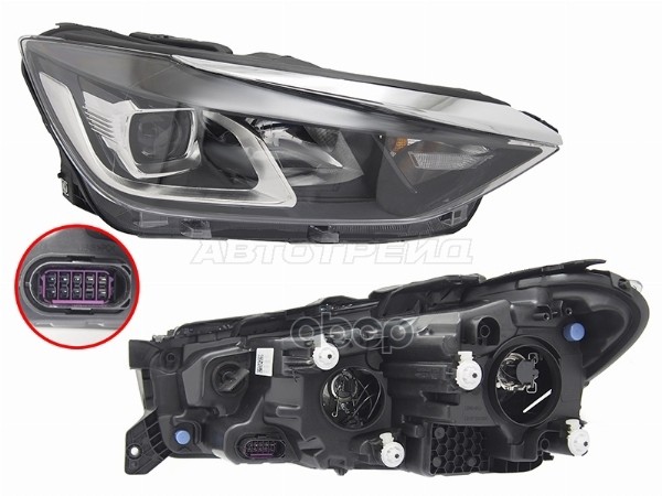 Фара BAIC U5 Plus 21- (Справа/ Галоген/ С электрокорректором) Sat арт. ST-11-BCU5-R