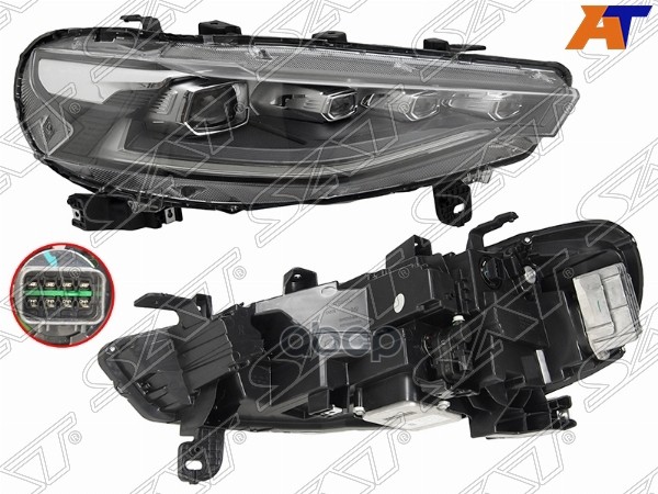 Фара Haval F7 18-22 / F7x 19-22 (Справа/ LED/ ДХО/ С электрокорректором) Sat арт. ST-11-HVF7R