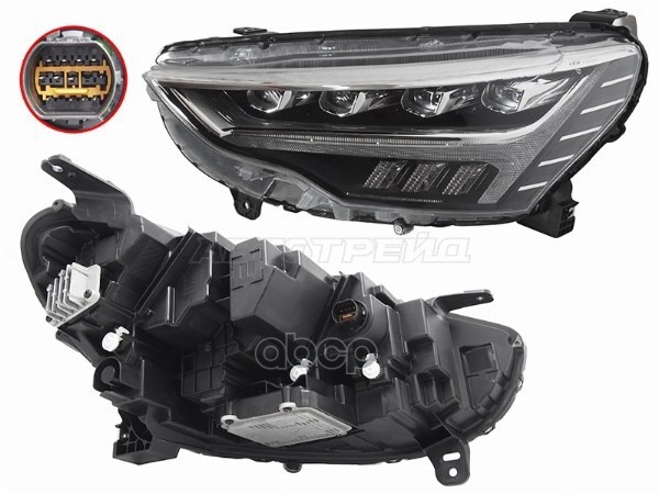 Фара Haval Jolion 20-24 (Слева/ LED/ ДХО/ С электрокорректором) Sat арт. ST-11-HVJLL