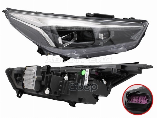 Фара JAC J7 20- (Справа/ LED/ С электрокорректором/ Динамический поворот) Sat арт. ST-11-JCJ7PR