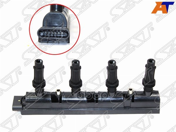 Катушка зажигания Chevrolet Aveo 16- / Opel Astra 98-15 A12XER;A14NET;B14NEL;B14NET;LUJ;Z14XEP Sat арт. ST-1208093