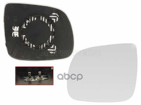 Полотно зеркала Audi Q5 08-17 / Q7 05-15 (Слева/ Обогрев/ асферическое) Sat арт. ST-121-0077