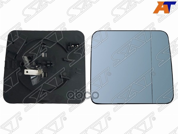 Полотно зеркала Mercedes-Benz C-Class 93-97 / E-Class 84-93 (Справа/ Обогрев/ асферическое/ голубое) Sat арт. ST-121-0096