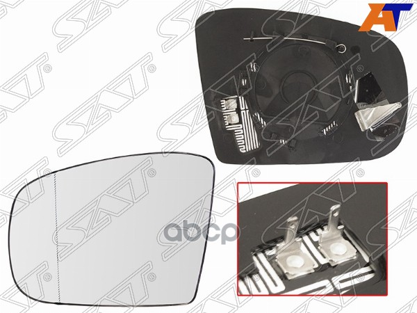 Полотно зеркала Mercedes-Benz M-Class 01-05 / GL-Class 06-09 / GLK-Class 08-12 (Слева/ Обогрев/ асфе Sat арт. ST-121-0097