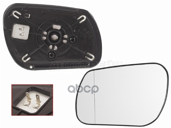 Полотно зеркала Mazda 3 03-09 (Слева/ Обогрев) Sat арт. ST-121-0125