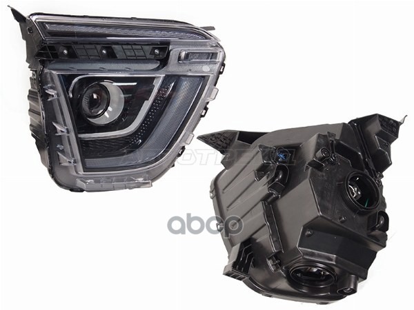 Фара Hyundai Creta 20-22 / Solaris HC 24- (Справа/ Галоген/ С электрокорректором) Sat арт. ST-121-2121R