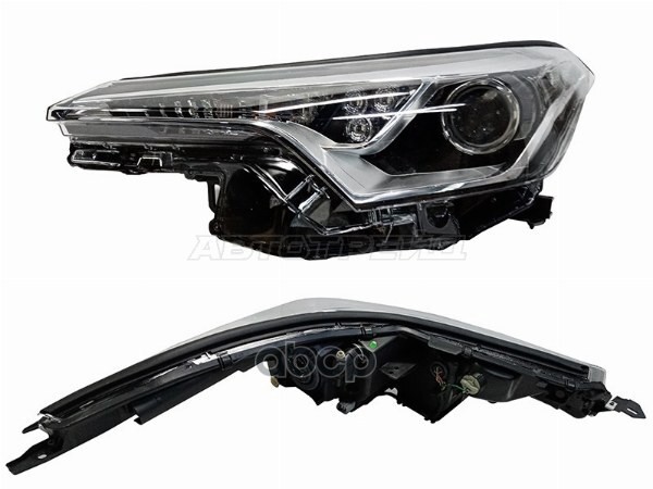 Фара Toyota C-HR 16-19 (Слева/ Галоген/ ДХО/ С электрокорректором) Sat арт. ST-13-0009