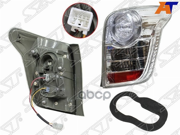 Фонарь задний Toyota Corolla Fielder (E140) 08-12 (Справа/ Белый) Sat арт. ST-13-101R